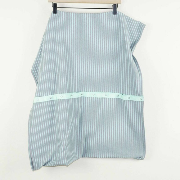 Lululemon Vinyasa Snap Button Grey Mint Green Scarf Womens OS - Picture 1 of 3